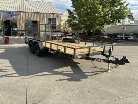 New 2026 Liberty Industries LU7K 83X16+2C4 Utility Trailer