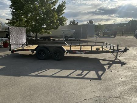 New 2026 Liberty Industries LU7K 83X16+2C4 Utility Trailer