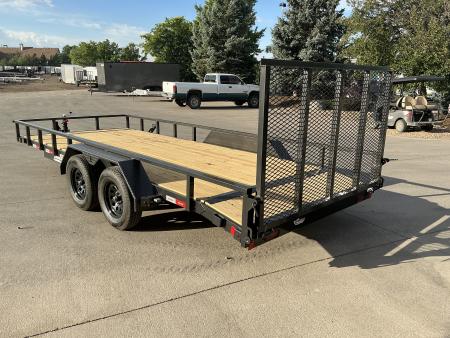 New 2026 Liberty Industries LU7K 83X16+2C4 Utility Trailer