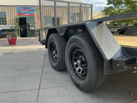 New 2026 Liberty Industries LU7K 83X16+2C4 Utility Trailer