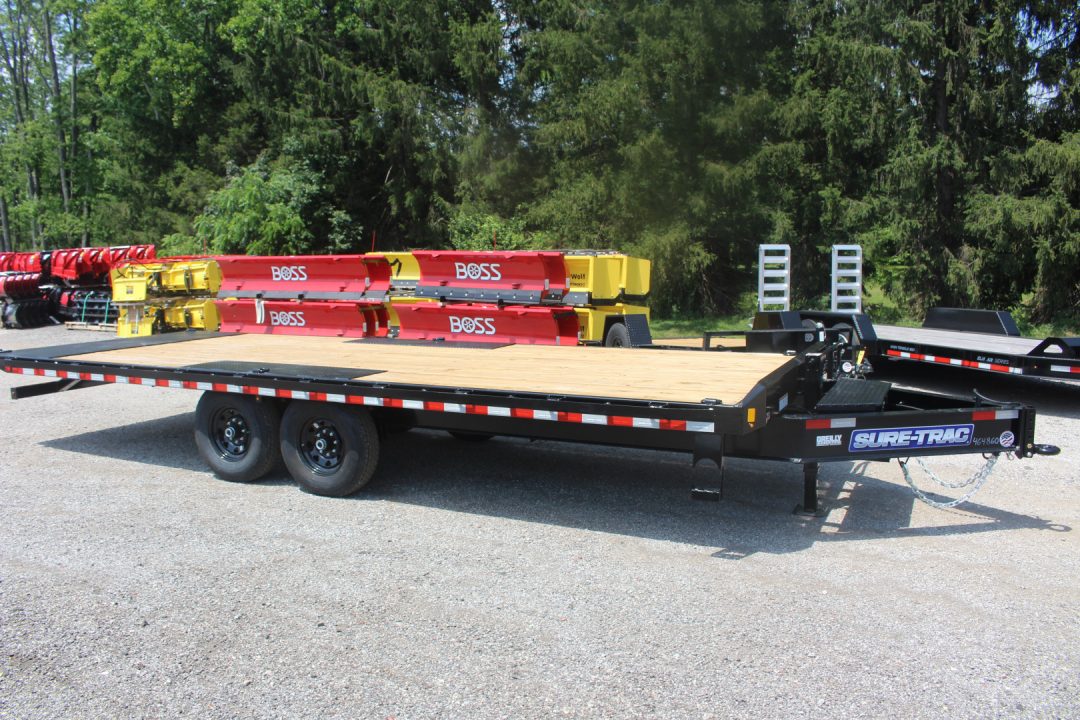 New 2026 Sure-Trac 8'6" x 22' Deckover Tilt Trailer - 15,000# GVW