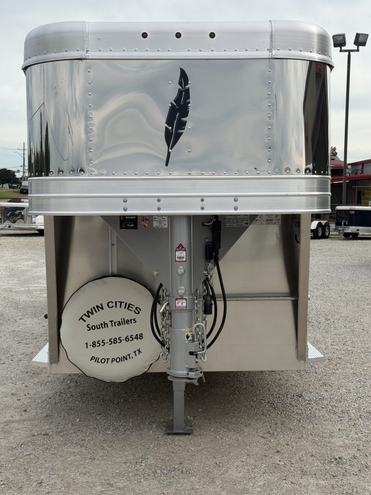 New 2026 Featherlite 24' Stock Trailer