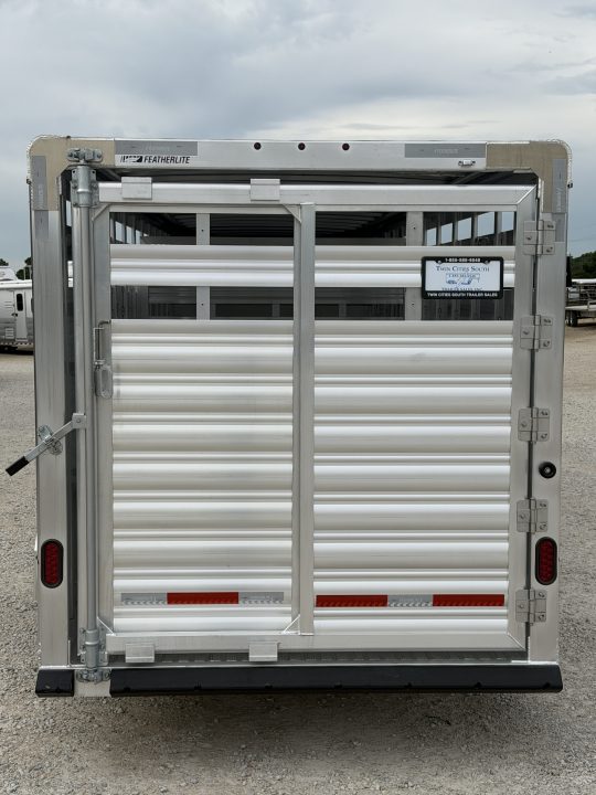 New 2026 Featherlite 24' Stock Trailer