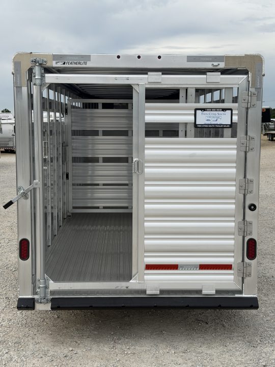 New 2026 Featherlite 24' Stock Trailer
