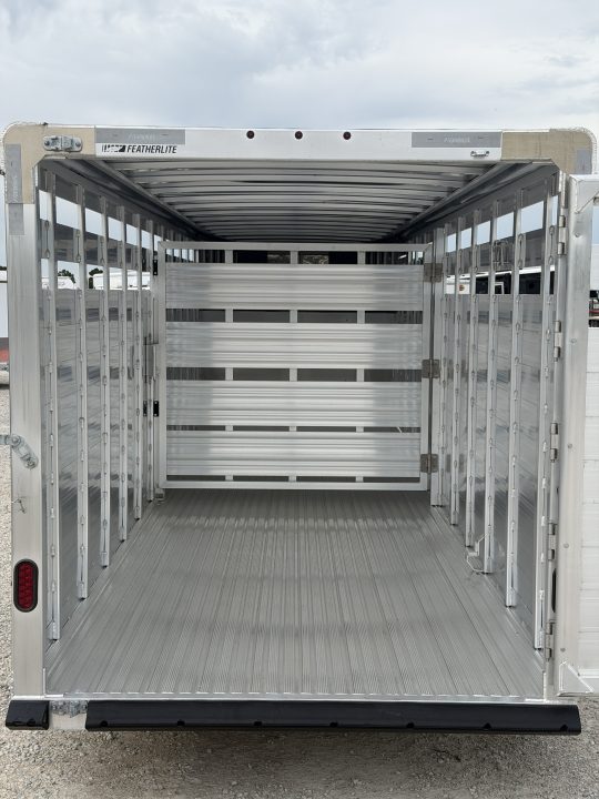 New 2026 Featherlite 24' Stock Trailer
