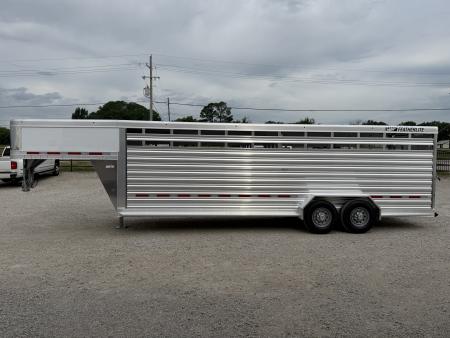 New 2026 Featherlite 24' Stock Trailer