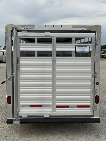 New 2026 Featherlite 24' Stock Trailer