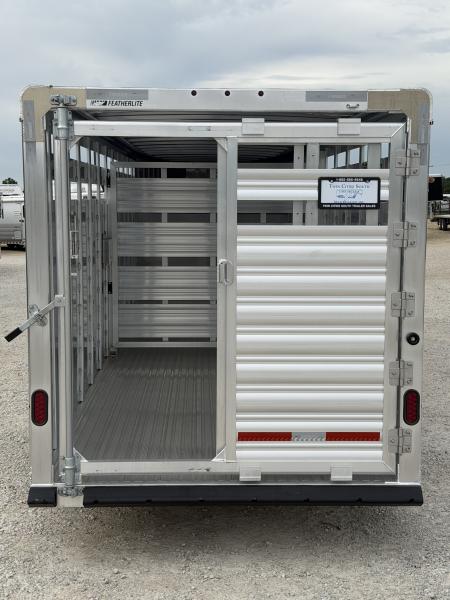 New 2026 Featherlite 24' Stock Trailer