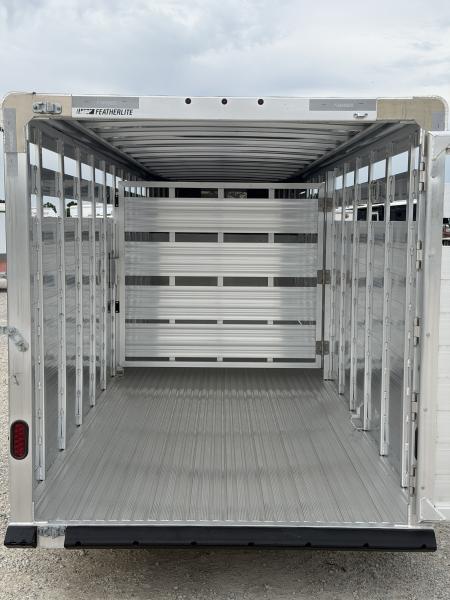 New 2026 Featherlite 24' Stock Trailer
