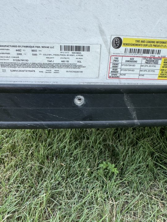 Used 2026 Impact Trailers FITVC10220100-0478 Cargo / Enclosed Trailer