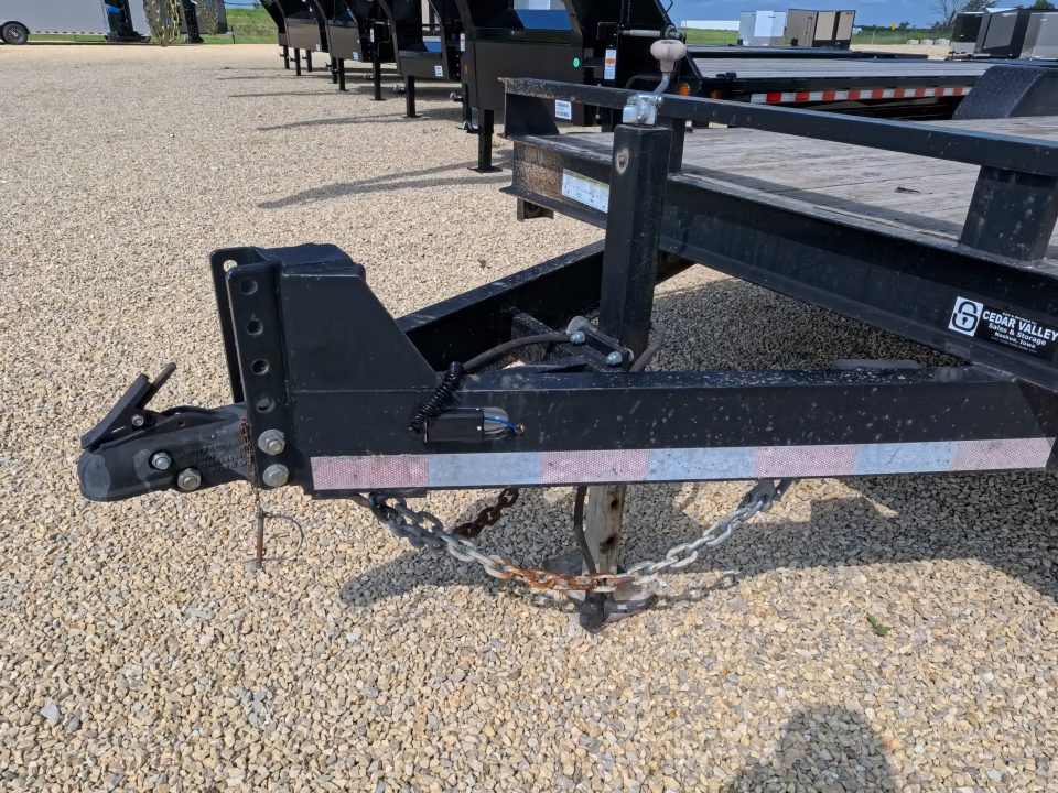 Used 2014 Sure-Trac 81" x 20' Equipment Trailer with 14K GVWR, and NEW Tires
