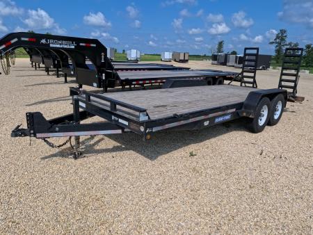 Used 2014 Sure-Trac 81  x 20' Equipment Trailer with 14K GVWR, and NEW Tires