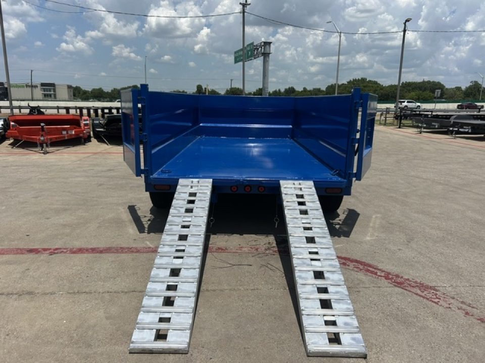 New 2027 IRON BULL DWB14 Dump Trailer 14'X83"