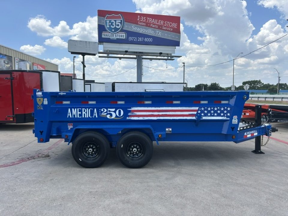 New 2027 IRON BULL DWB14 Dump Trailer 14'X83"