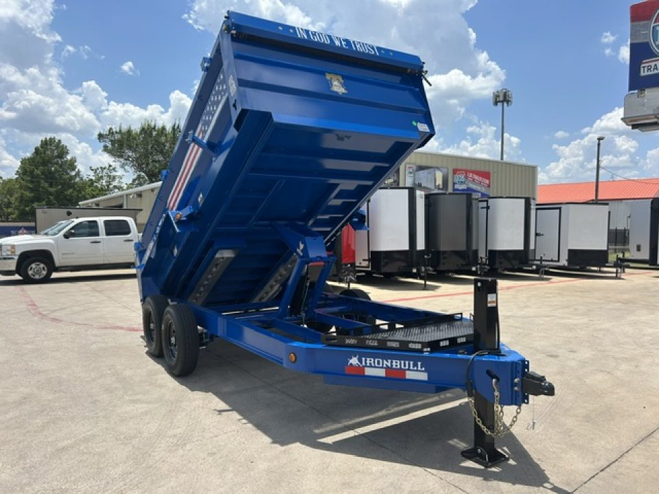 New 2027 IRON BULL DWB14 Dump Trailer 14'X83"