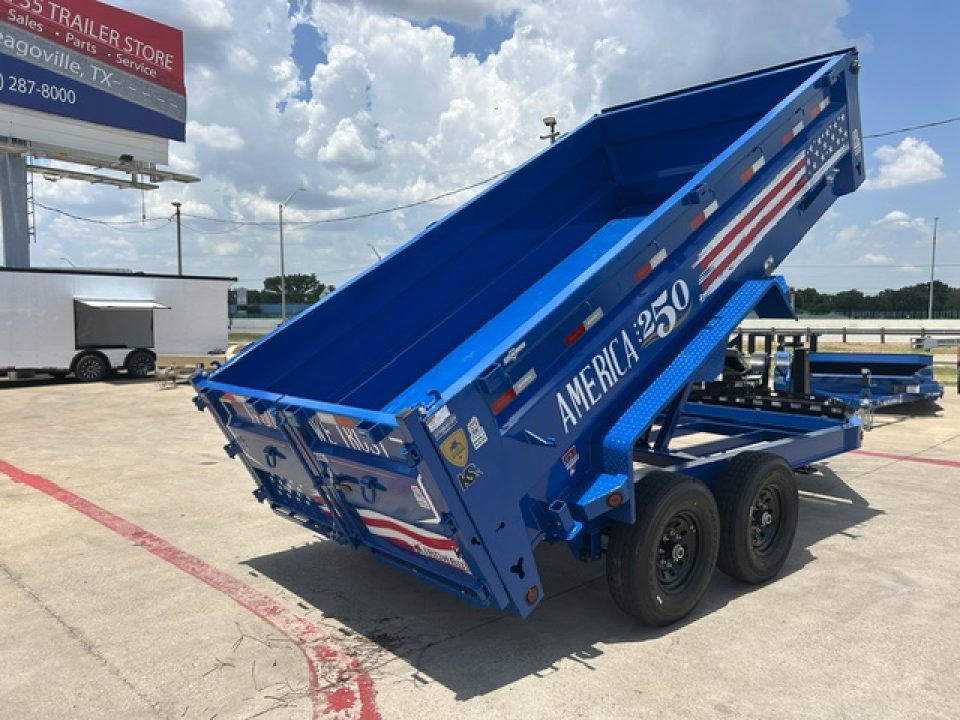 New 2027 IRON BULL DWB14 Dump Trailer 14'X83"