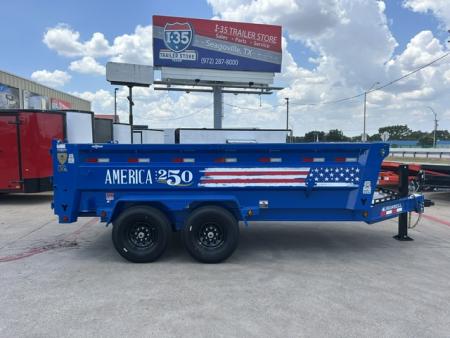 New 2027 IRON BULL DWB14 Dump Trailer 14'X83"