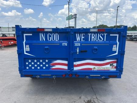 New 2027 IRON BULL DWB14 Dump Trailer 14'X83"