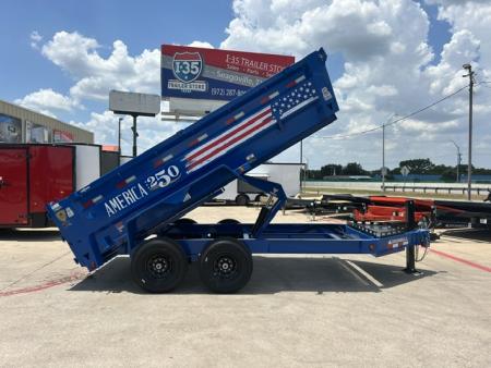 New 2027 IRON BULL DWB14 Dump Trailer 14'X83"