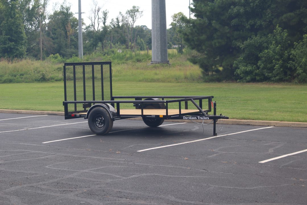 New 2026 Davidson 6X10 PIPE TOP Utility Trailer