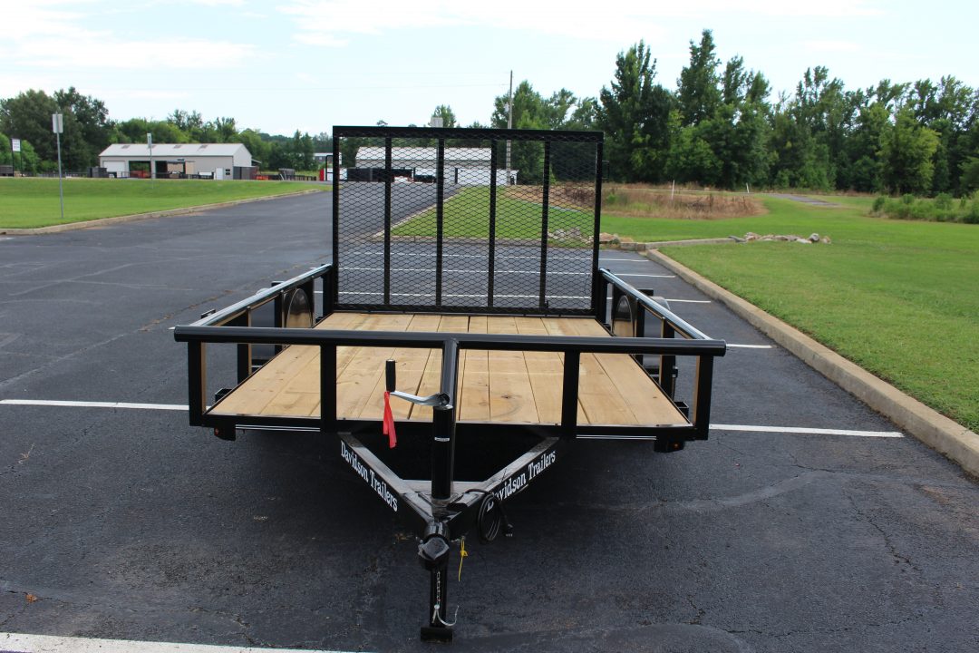 New 2026 Davidson 6X10 PIPE TOP Utility Trailer