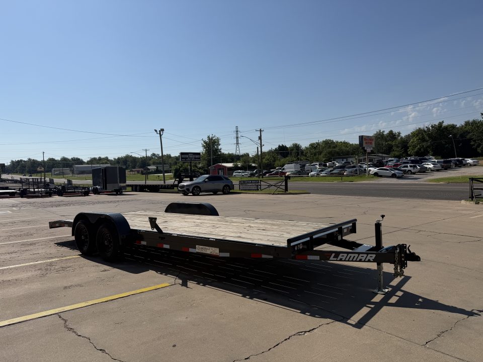 New #144956 2026 LAMAR CC 22 X 83 TANDEM AXLE 10K WOOD FLOOR CAR HAULER