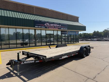 New #144956 2026 LAMAR CC 22 X 83 TANDEM AXLE 10K WOOD FLOOR CAR HAULER