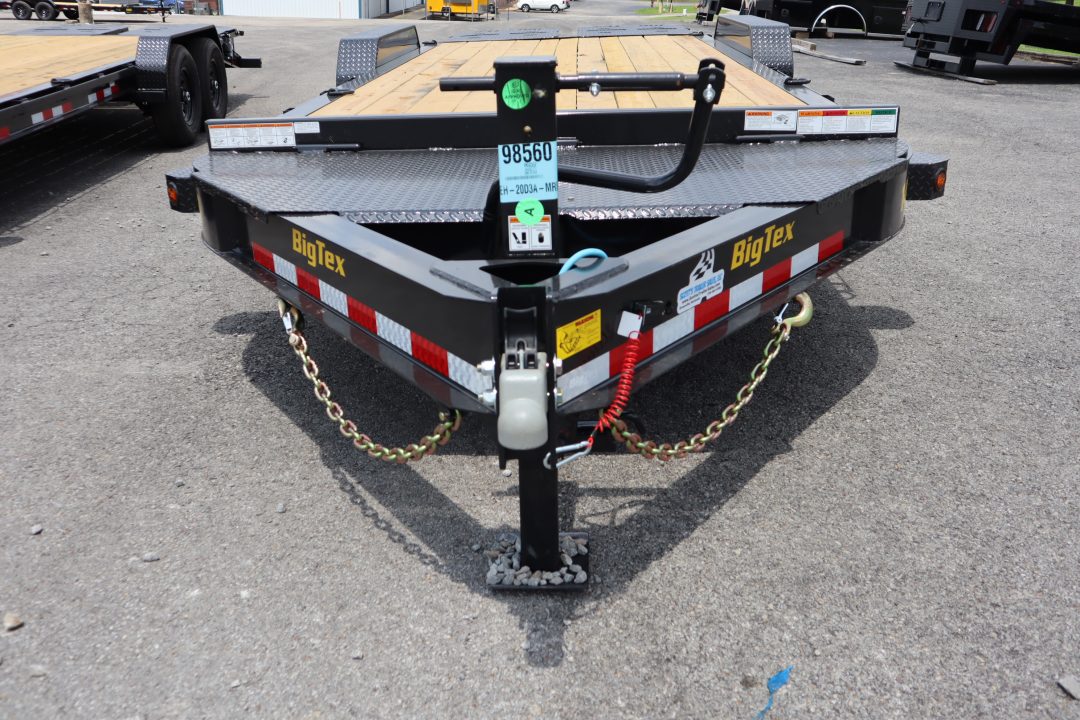 New 2027 Big Tex 14EH 20' Equipment Trailer w/ Mega Ramps