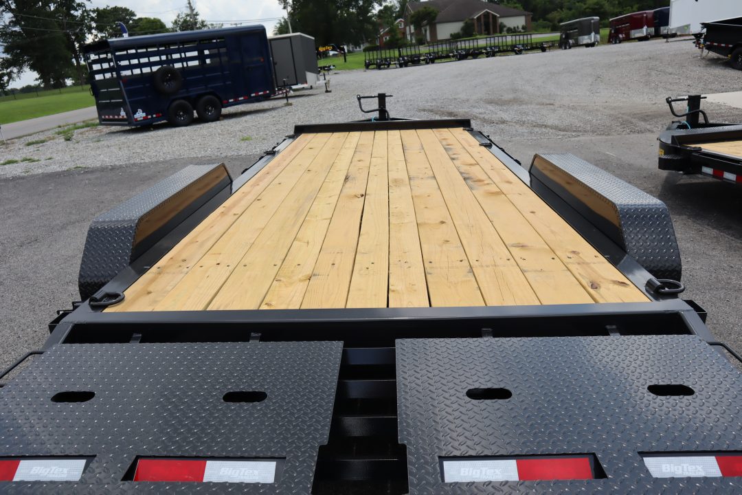 New 2027 Big Tex 14EH 20' Equipment Trailer w/ Mega Ramps