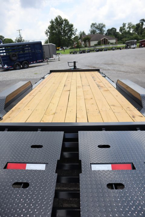 New 2027 Big Tex 14EH 20' Equipment Trailer w/ Mega Ramps