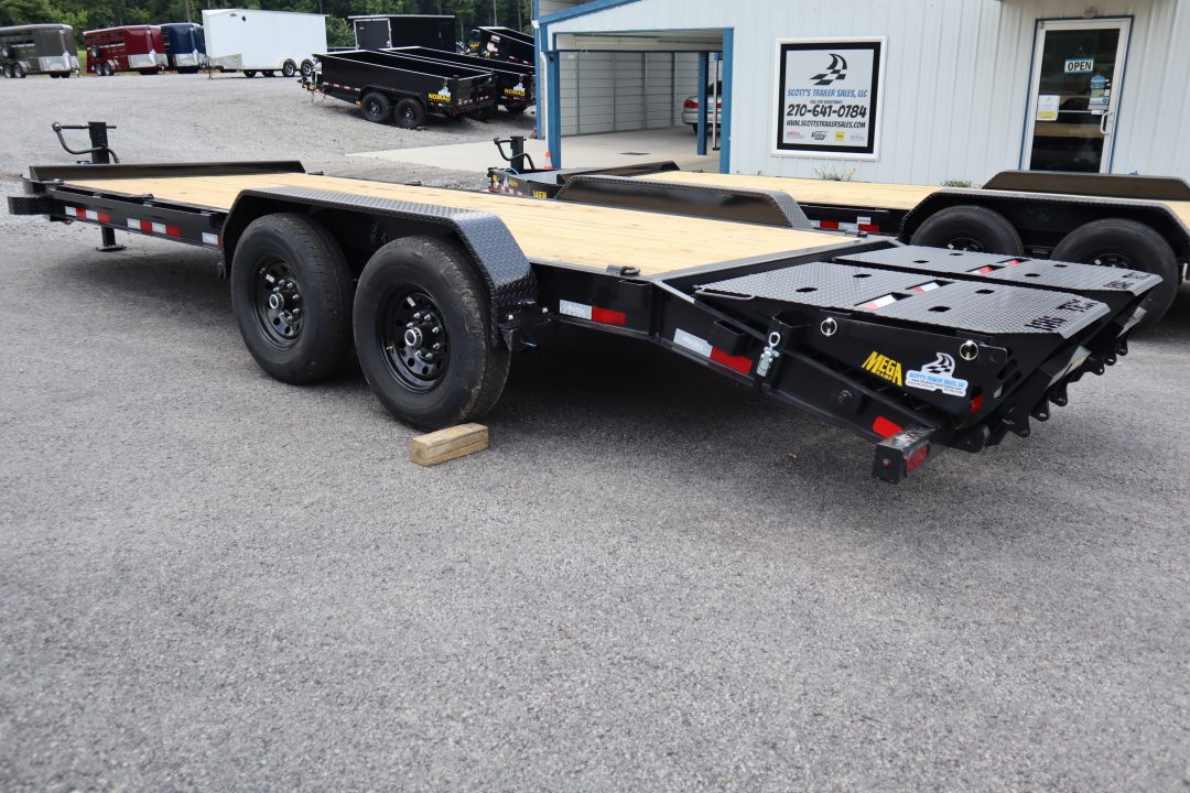 New 2027 Big Tex 14EH 20' Equipment Trailer w/ Mega Ramps