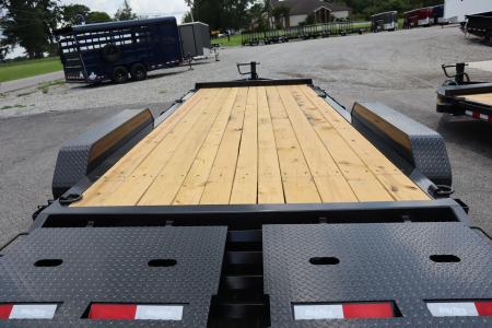 New 2027 Big Tex 14EH 20' Equipment Trailer w/ Mega Ramps