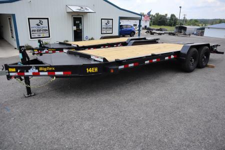 New 2027 Big Tex 14EH 20' Equipment Trailer w/ Mega Ramps