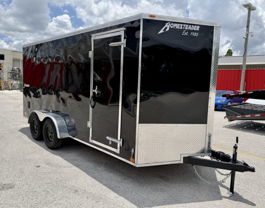 Used 2026 Homesteader Trailer 7x16 7K Cargo / Enclosed Trailer