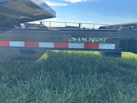 Used 2027 Big Tex 83x20 Tandem 15.4K I-Beam Gravity Tilt w/ 4' Staionary, Toolbox, & Fork Holders