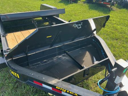 Used 2027 Big Tex 83x20 Tandem 15.4K I-Beam Gravity Tilt w/ 4' Staionary, Toolbox, & Fork Holders