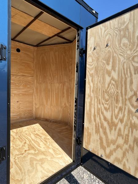 New 2026 Family Trailer 7x16 Tandem Axle Cargo / Enclosed Trailer-Screwless Exterior-Blackout Pkg-Rear Spoiler