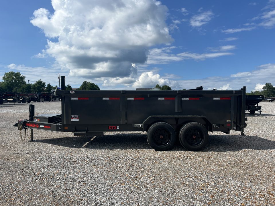 New 2027 MAXX-D 83"X16' 17.5K Telescopic Dump Trailer HYD JACK