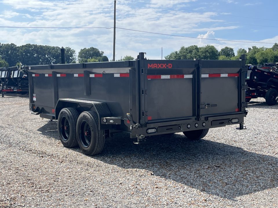 New 2027 MAXX-D 83"X16' 17.5K Telescopic Dump Trailer HYD JACK
