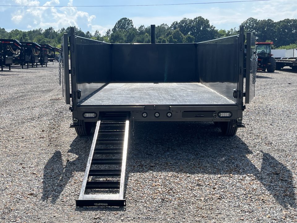New 2027 MAXX-D 83"X16' 17.5K Telescopic Dump Trailer HYD JACK