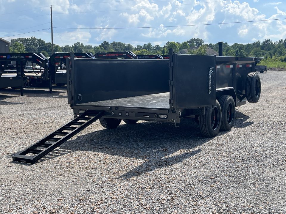 New 2027 MAXX-D 83"X16' 17.5K Telescopic Dump Trailer HYD JACK