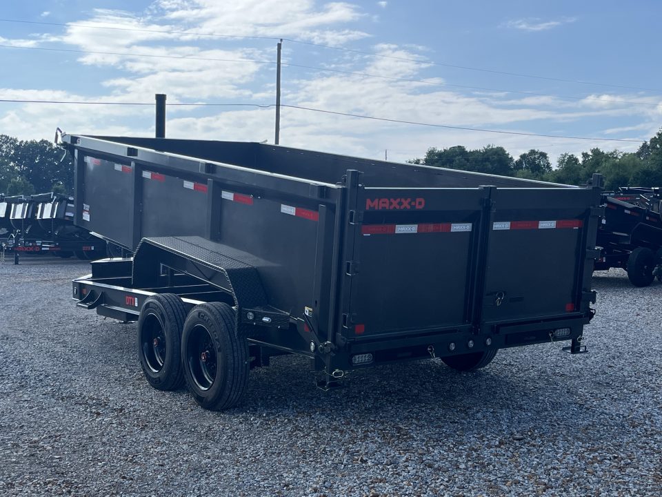 New 2027 MAXX-D 83"X16' 17.5K Telescopic Dump Trailer HYD JACK