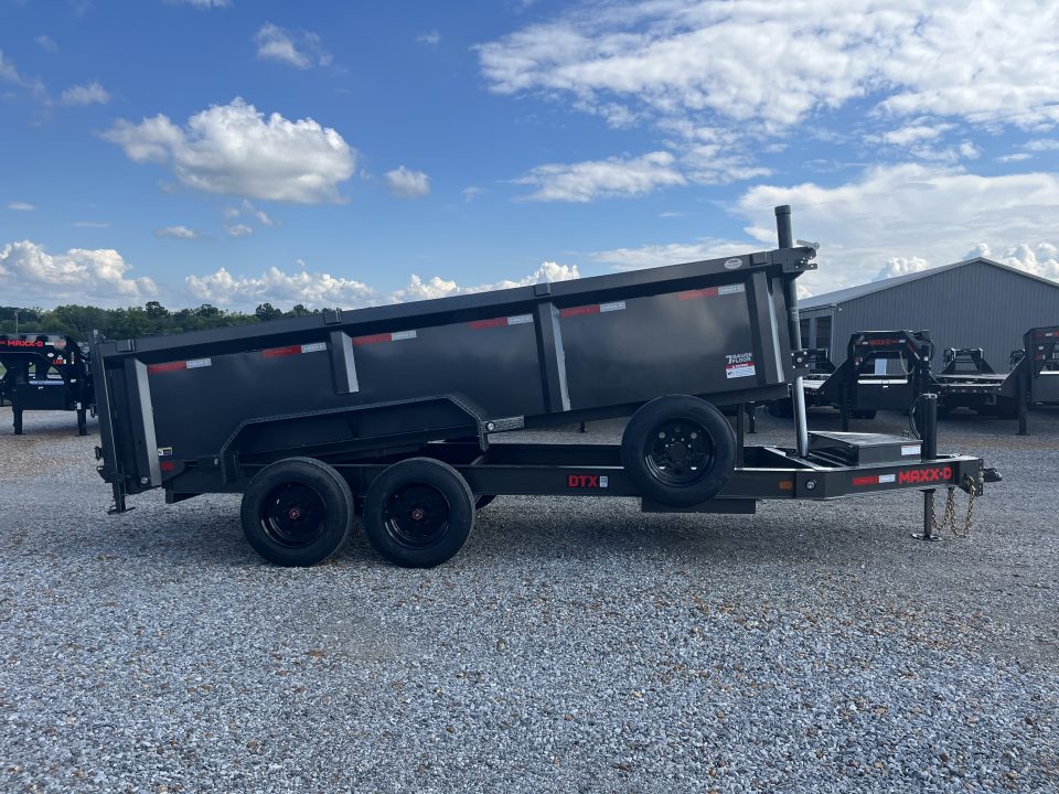 New 2027 MAXX-D 83"X16' 17.5K Telescopic Dump Trailer HYD JACK