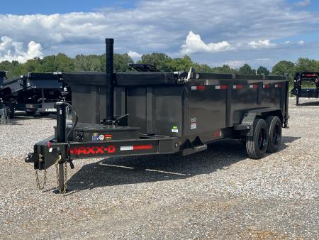 New 2027 MAXX-D 83"X16' 17.5K Telescopic Dump Trailer HYD JACK