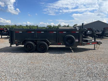 New 2027 MAXX-D 83"X16' 17.5K Telescopic Dump Trailer HYD JACK