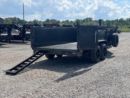 New 2027 MAXX-D 83"X16' 17.5K Telescopic Dump Trailer HYD JACK
