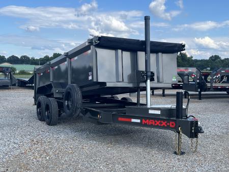 New 2027 MAXX-D 83 X16' 17.5K Telescopic Dump Trailer HYD JACK