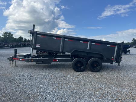 New 2027 MAXX-D 83"X16' 17.5K Telescopic Dump Trailer HYD JACK