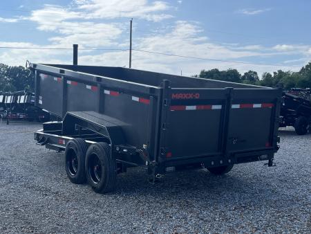 New 2027 MAXX-D 83"X16' 17.5K Telescopic Dump Trailer HYD JACK