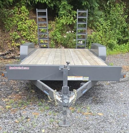 New 2026 Top Hat Trailers 7X18 Equipment Trailer 10K GVWR